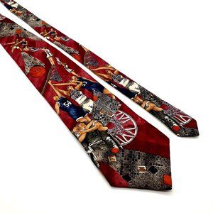 Spencer Lowe Mens Necktie Accessory Basketball Office Work Casual Dad Gift